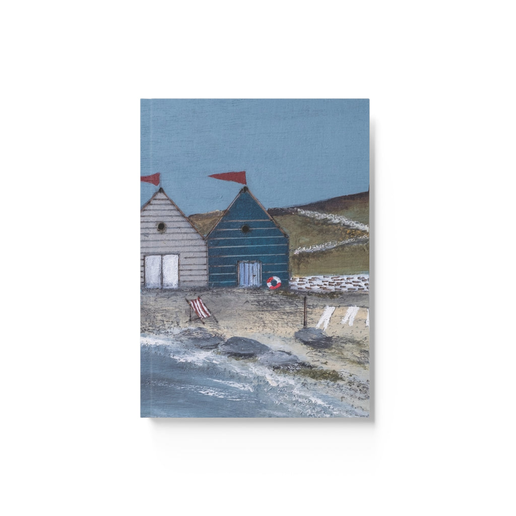 Printed Products - Hard Backed Journal Beach Huts