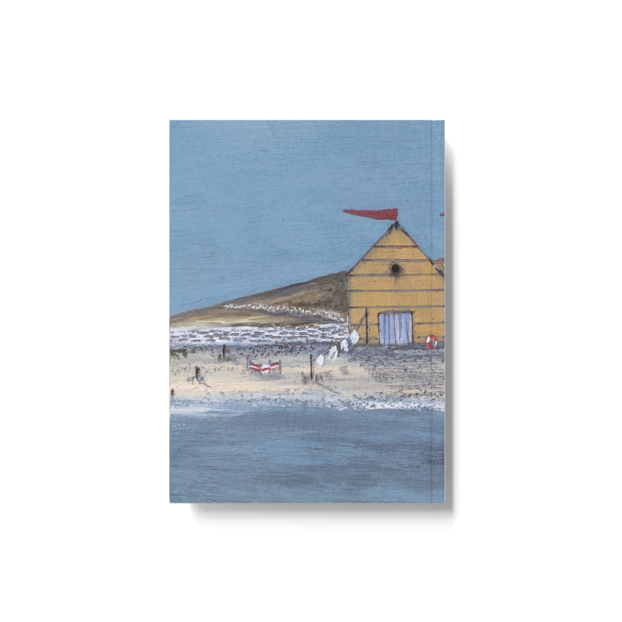 Printed Products - Hard Backed Journal Beach Huts