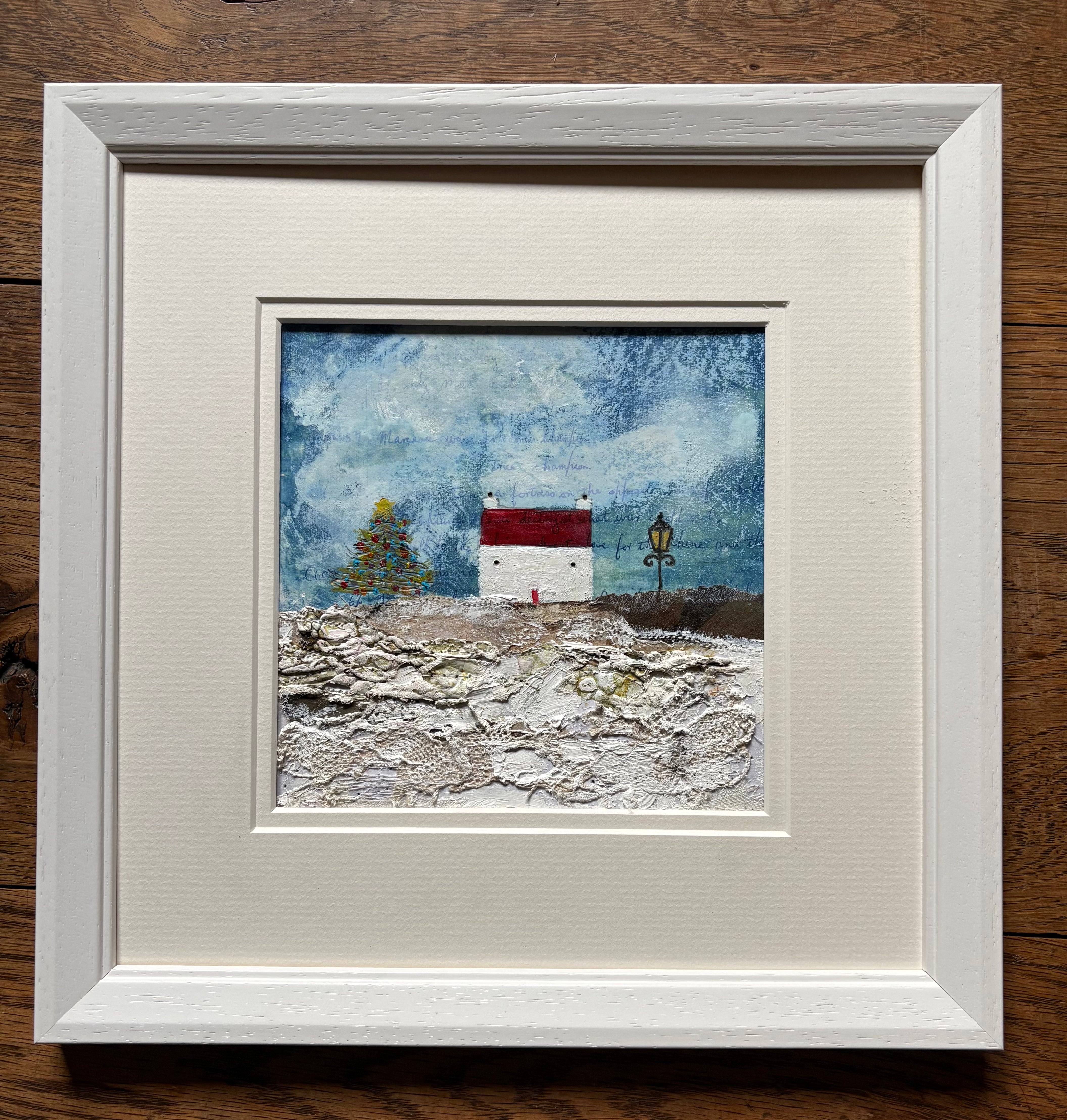 Mixed Media Art By Louise O'Hara “By the light of the lamp”