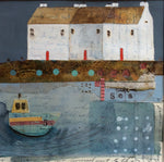 Mixed Media Art By Louise O'Hara “Out to sea”