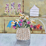 Mixed Media art on wood By Louise O’Hara  “Spring is in the air”