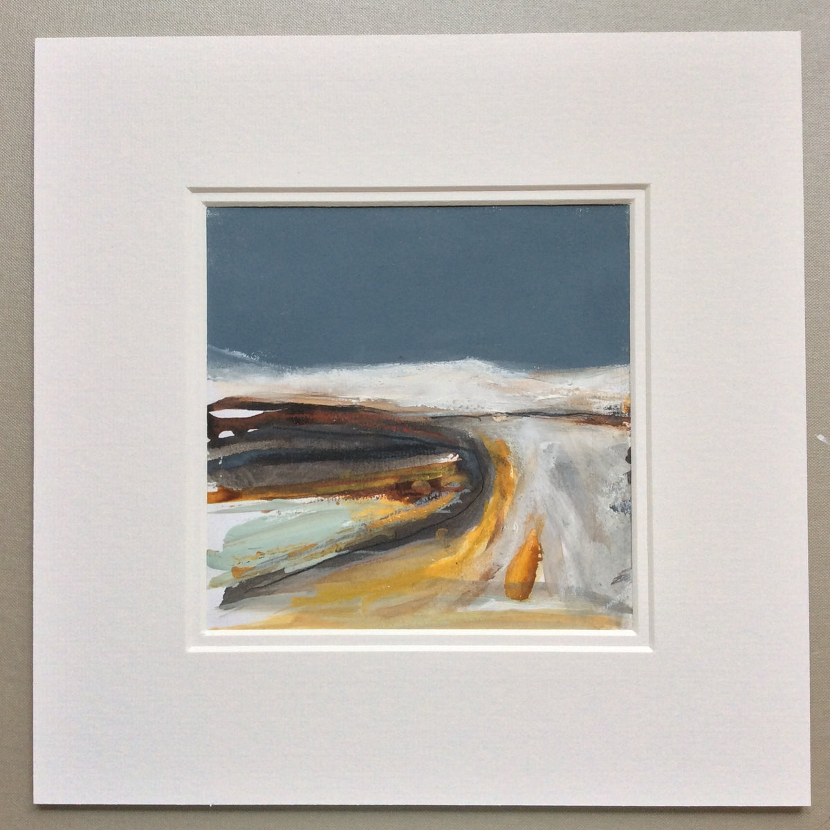 Mixed Media Art By Louise O'Hara “Landscape 1” Special – Louise O'Hara Art