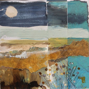 Mixed Media Art By Louise O'Hara  “On the Horizon”