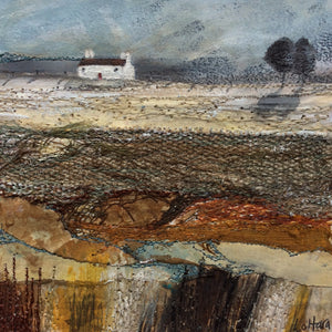 Mixed Media Art By Louise O'Hara - "Autumnal colours and winters blues”