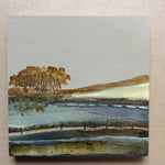 Mixed Media Art on wood By Louise O'Hara - "Autumn Grove”