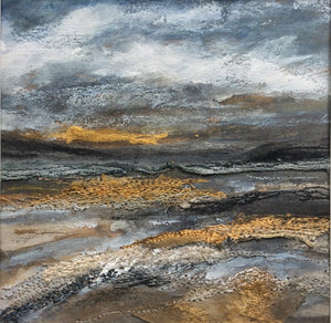 Mixed Media Art By Louise O'Hara “The Solway Coast”