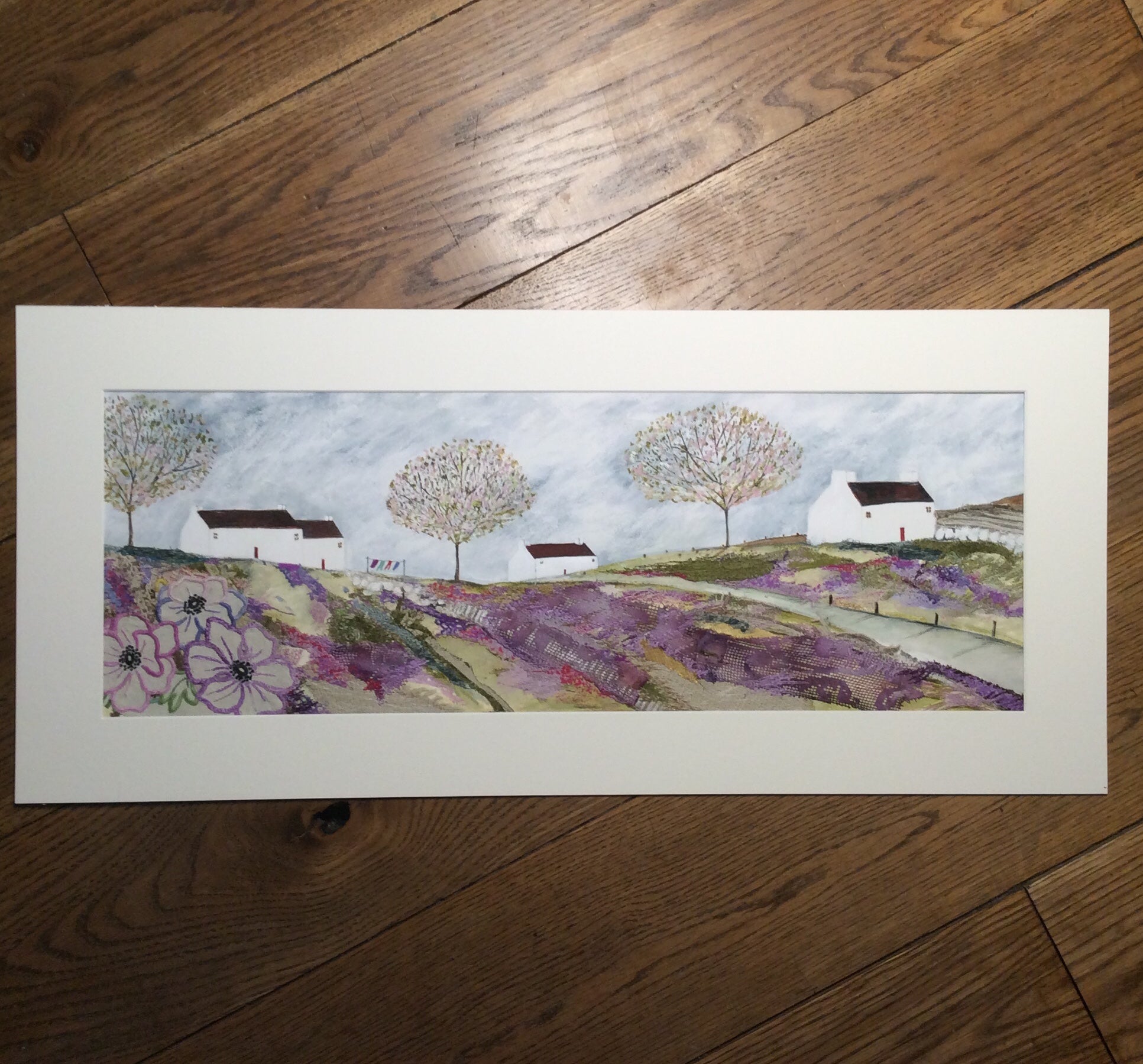 Special edition limited edition print by Louise O'Hara “Down to the village” Special Edition