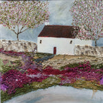Mixed Media Art By Louise O'Hara “Old wall cottage”
