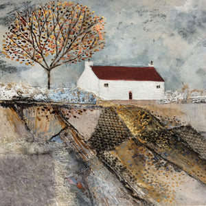 Mixed Media Art By Louise O'Hara “Fields of Gold”