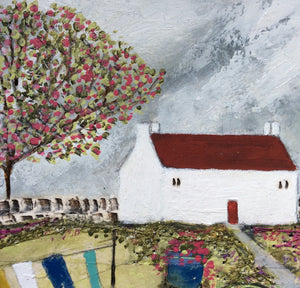 Mixed Media Art By Louise O'Hara “Halfpenny Cottage”