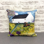 Homeware - Hand made cushion "A cottage Garden" (Cover only)