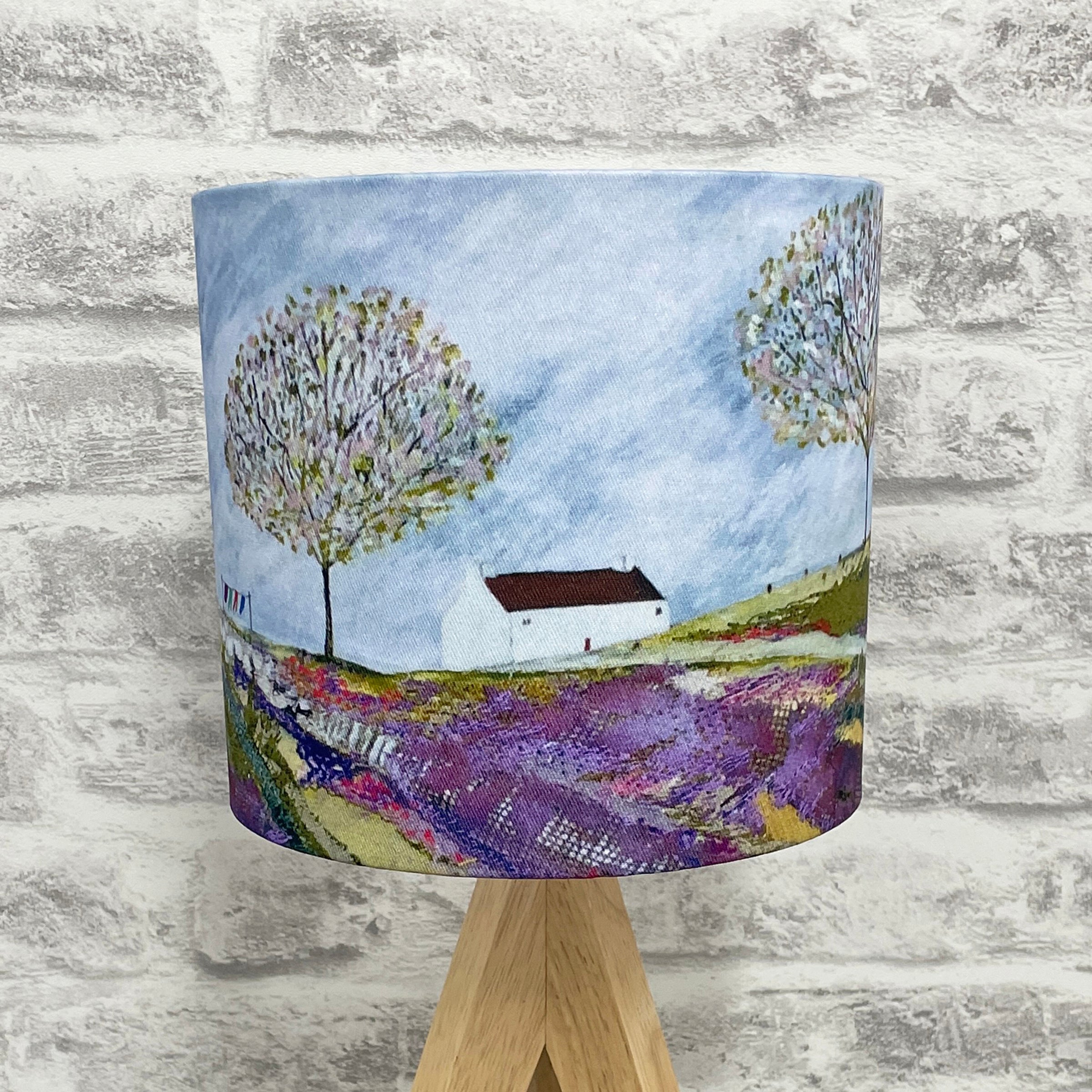 Homeware - Lampshade  "Down to the village"