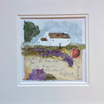 Mixed Media Art By Louise O'Hara “Plum Tree Cottage”